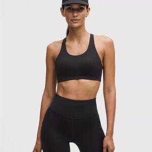 Lululemon Athletica Sleek Black Sports Bra